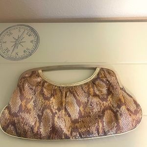 “Vintage” New Clutch purse, gold and bronze sequin. Great for girls/date night
